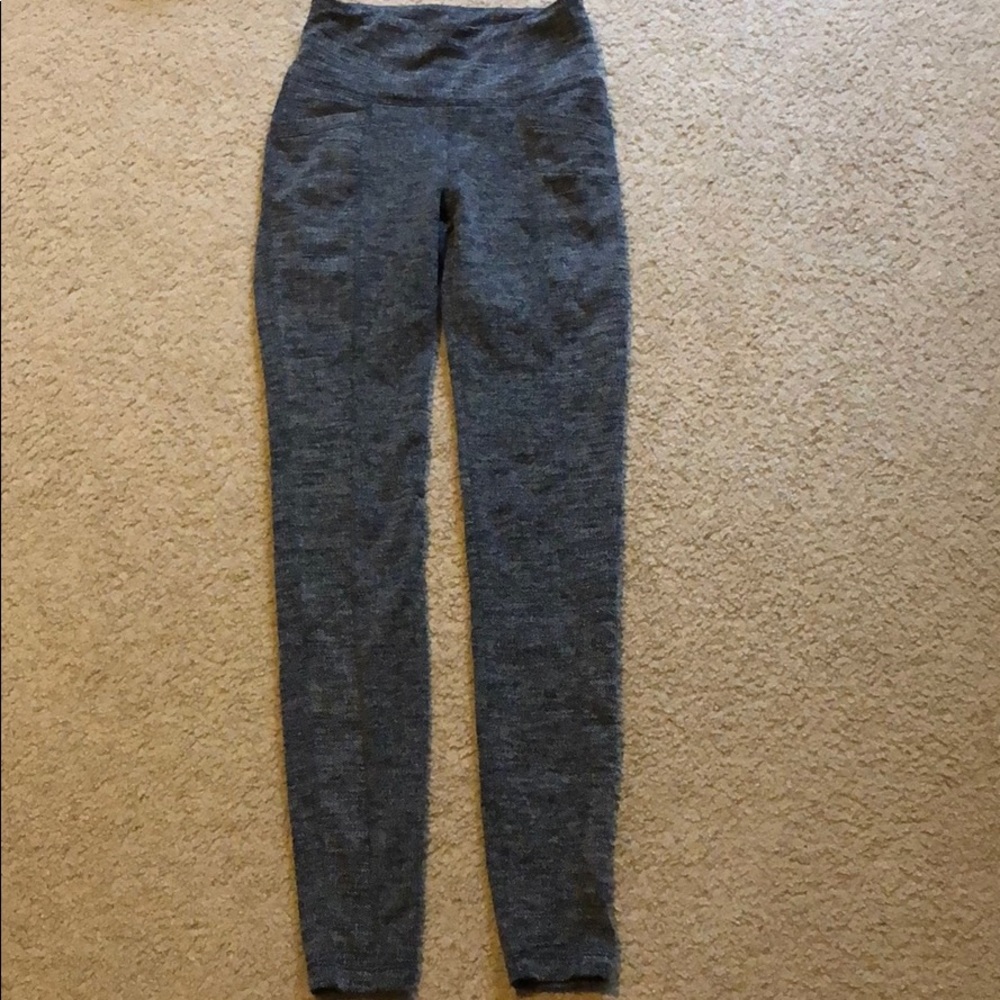 Gray leggings